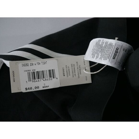 adidas University of Miami Women's Black Leggings S - Picture 9 of 11